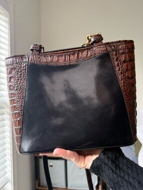 Vintage Brahmin Crocodile leather bag